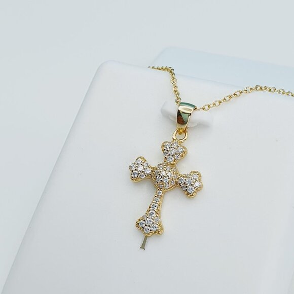 925 Sterling Silver Cubic Zirconia Necklace, U19254724 - Picture 4 of 11